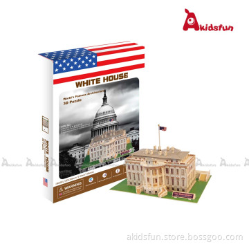 The White House U. S. A 3D Building Puzzle (LPT-22)